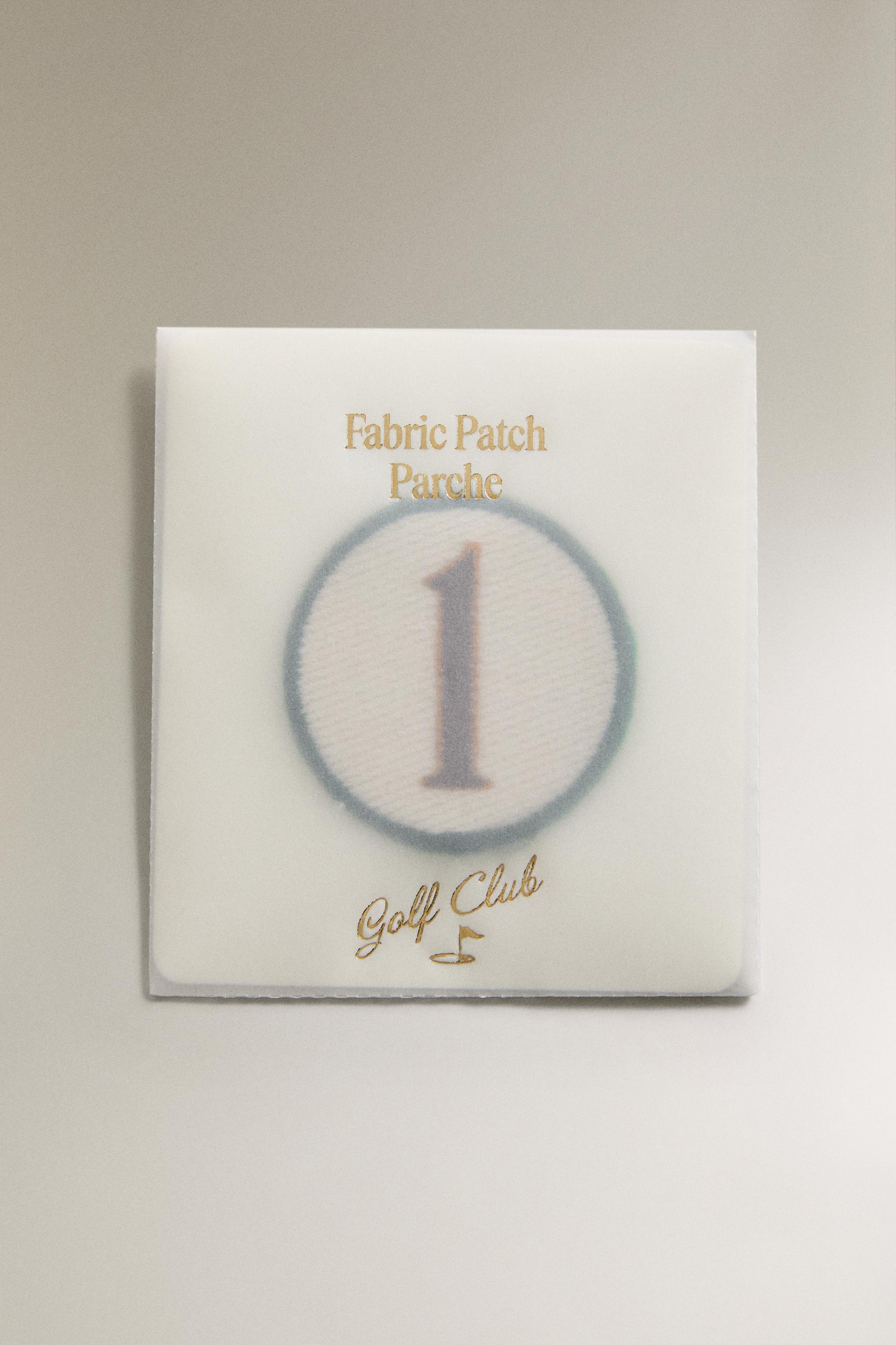 PATCH COTON NUMÉRO